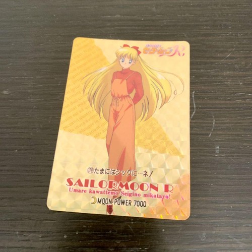 Set Of 4 Sailor Moon R Amada Trading Card Game Part 4 Rei Japan Vintage