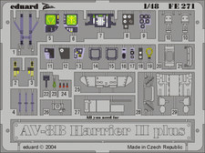eduard FE271 1/48 AV-8B Harrier II Plus for Hasegawa