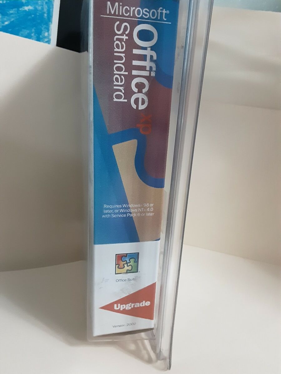 Microsoft Office XP Standard 2002 Upgrade _ Sealed | eBay Microsoft Office XP Standard 2002 Upgrade _ Sealed | eBay