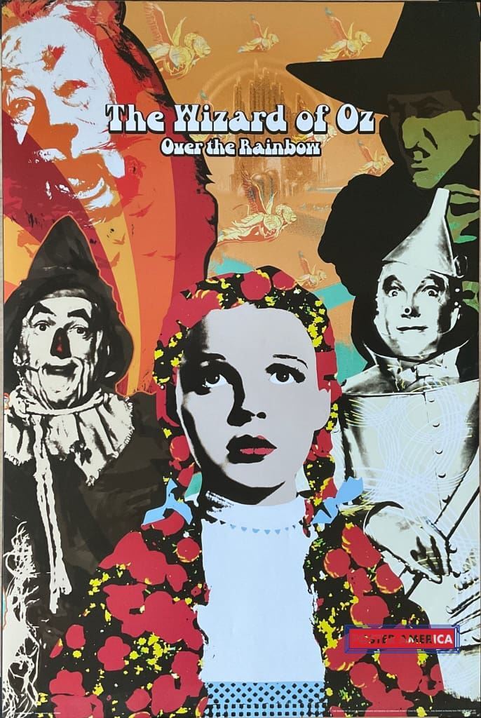 The Wizard of Oz Over the Rainbow Pop Art Poster 24 X 36 | eBay