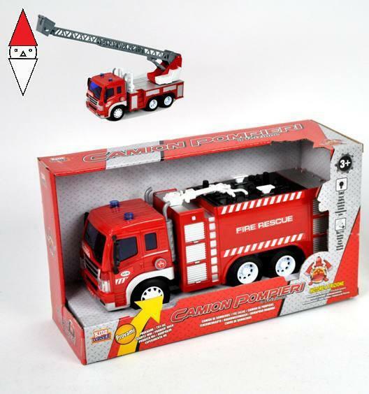 Kidz Corner – Camion Pompieri Frizione Luci E Suoni