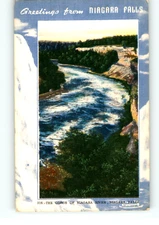 Postcard - Great Gorge Of The Niagara River - Greetings From Niagara Falls
