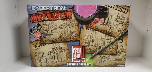 TRANSFORMERS BOTCON 2015 CYBERTRON MOST WANTED BOXED SET COMPLETE CONVENTION SET