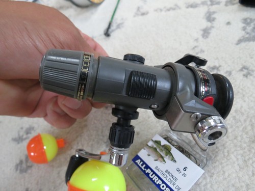 Shimano LX100 Trout fishing reel made in Japan new Ande line, hooks (l#16754) - Picture 5 of 6