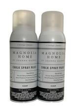 Magnolia Home Joanna Gaines Chalk Spray Paint And Primer CLEAR NEW (2-BOTTLES)