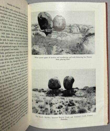 Tracks of Destiny by Ion Idriess Hardback First Edition 1961 Presentation copy - Picture 16 of 21