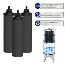 Replacement Water Filter/Cartridges,3p,for Gravity Household Water Bucket System
