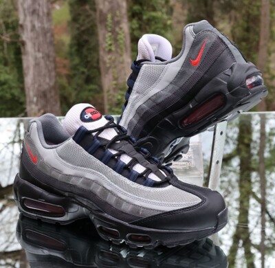 red grey air max 95