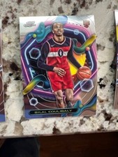 2023-24 TOPPS CHROME COSMIC ROOKIE CARD WASHINGTON WIZARDS BILAL COULIBALY 157