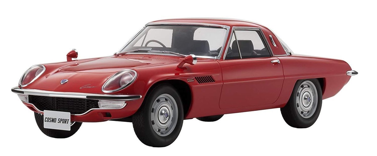 Mazda Cosmo Sport KSR12004R 赤 Kyosho samurai 1/12 Mazda Cosmo Sports Red Resin Model KSR12004R