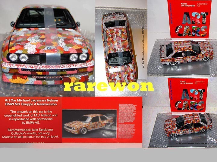 1/18 Art Car Museum Edition BMW M3 ミニカー 1/18 Art Car Museum Edition BMW M3 ミニカー - メルカリ