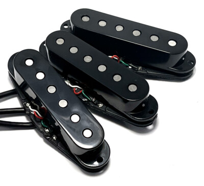 4-Wire Strat Sized Humbucking Pickups, Dragonfire Incogs ~ Choice of Qty & Color