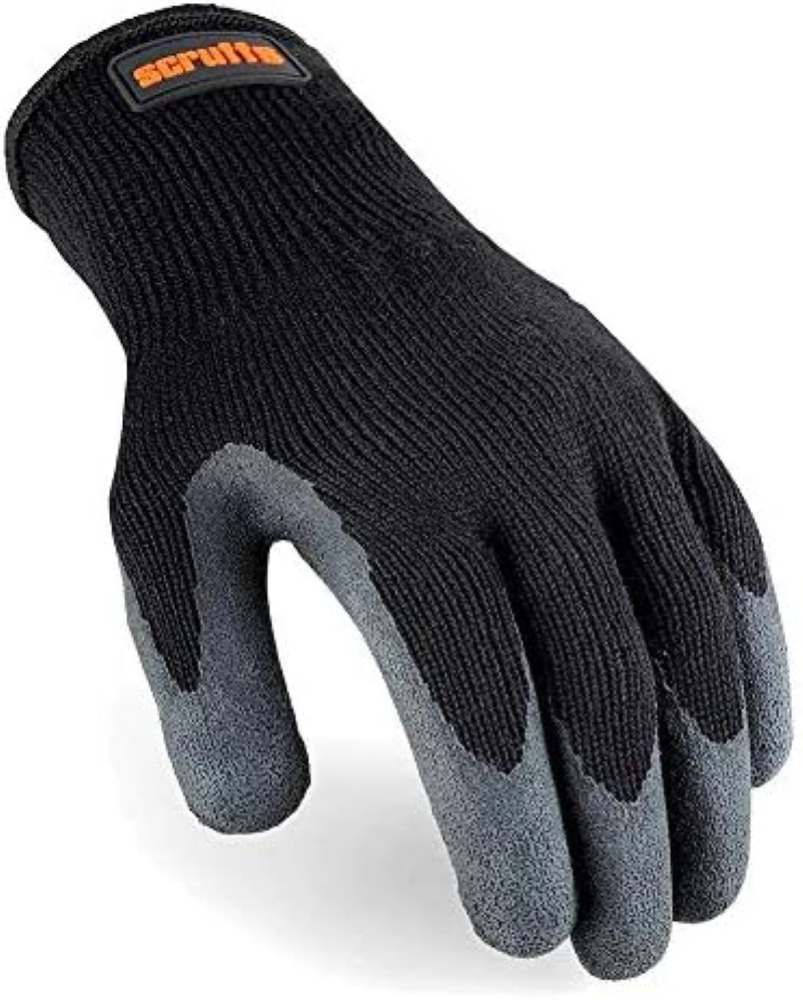 Scruffs T50997 - Guanto Protettivo Antivibrazione con Rivestimento in Lattice, C