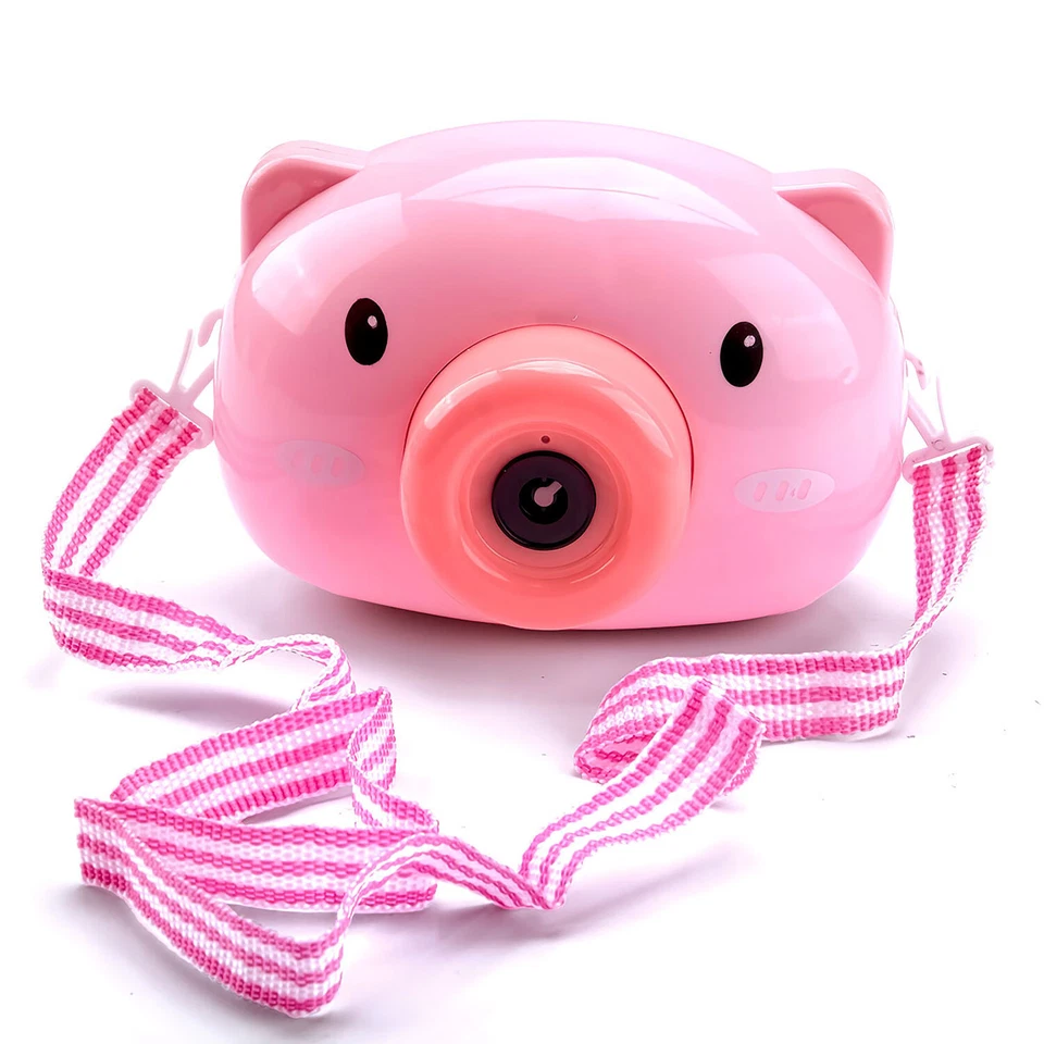 Seifenblasenmaschine Seifenblasen-Pistole Bubble-Machine Kamera Kids Bubble-Gun - Bild 3 von 4