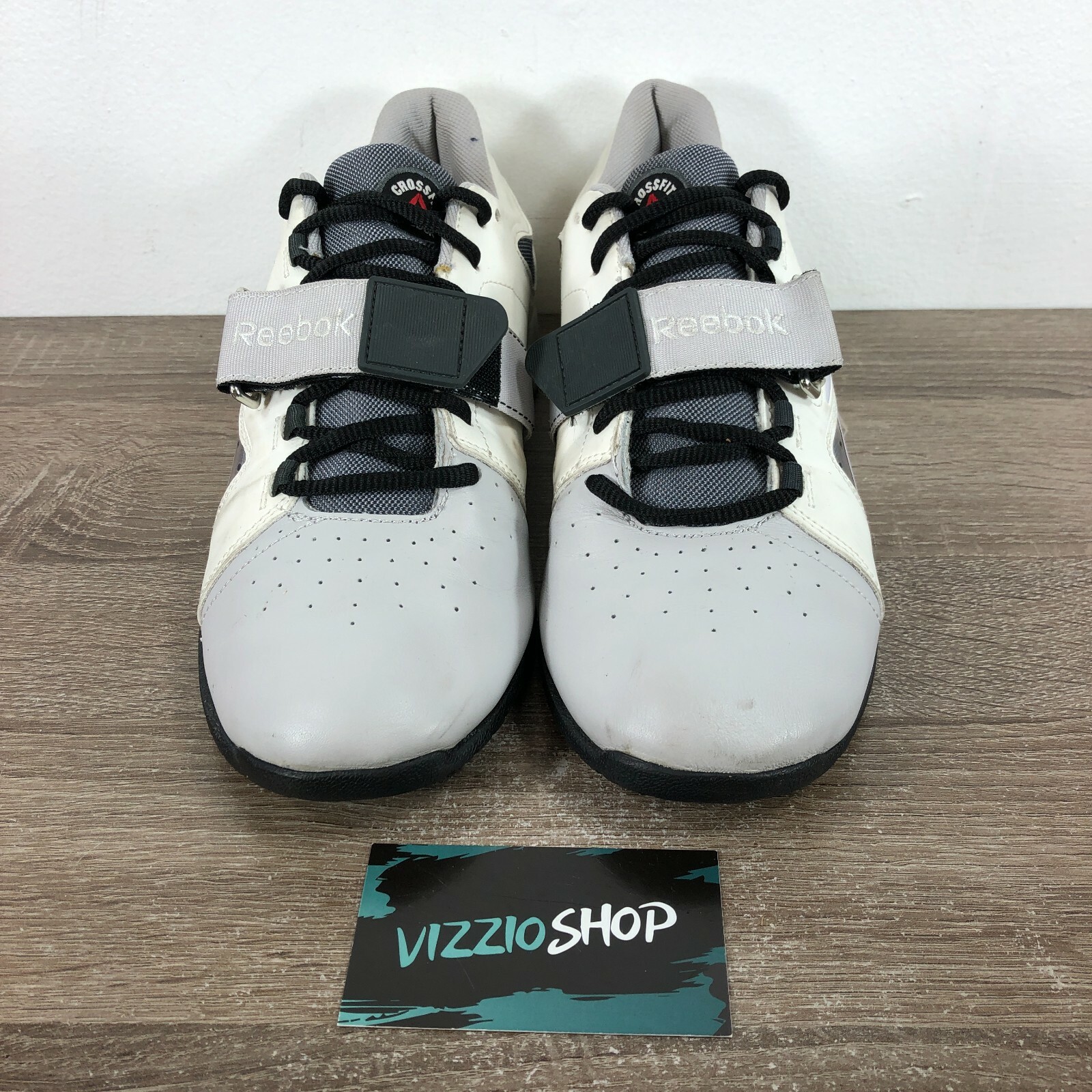 Reebok Crossfit U-Form Lifter White Gray Lace Up Lifting Shoes Women 10.5  J99809 | eBay