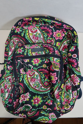 VERA BRADLEY Sierra Floral Paisley Laptop Campus Backpack NWT Vera Bradley | Bags | Vera Bradley Sierra Floral Paisley  main image 3