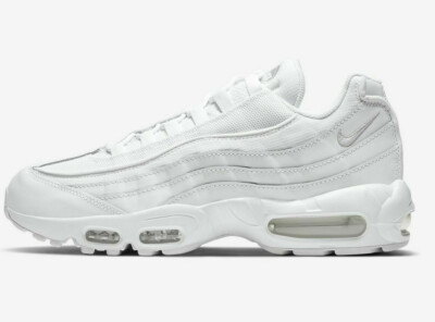 Nike Men's Sz 8 Shoes White White Air Max 95 Essential CT1268-100