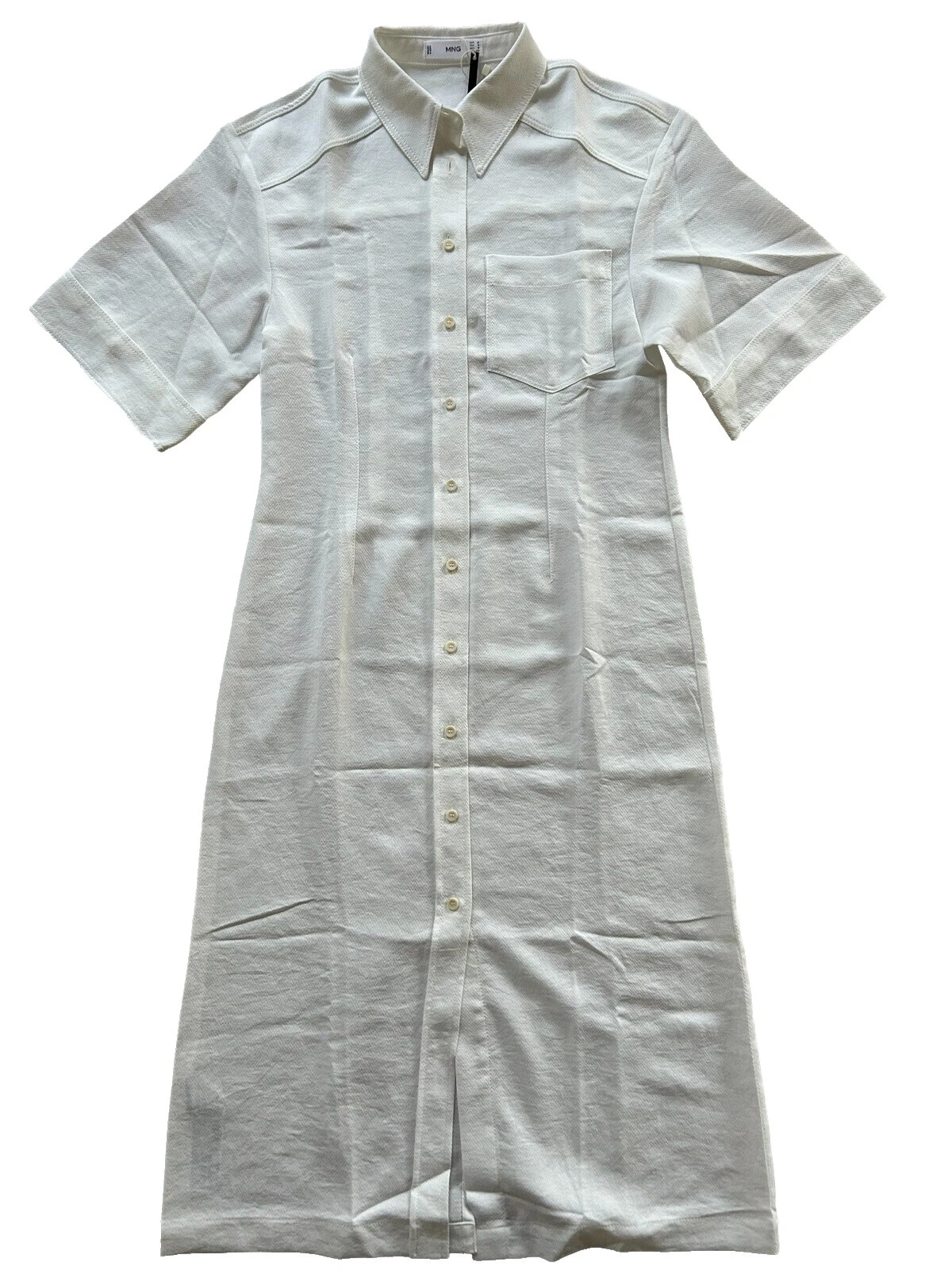 Mango White Dresses for Women