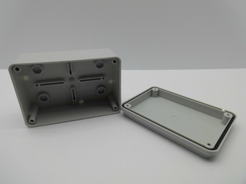 ESR ENCLOSURE JUNCTION BOX ADAPTABLE PVC PLASTIC IP56 WATERPROOF 120x80x50mm - Picture 4 of 4