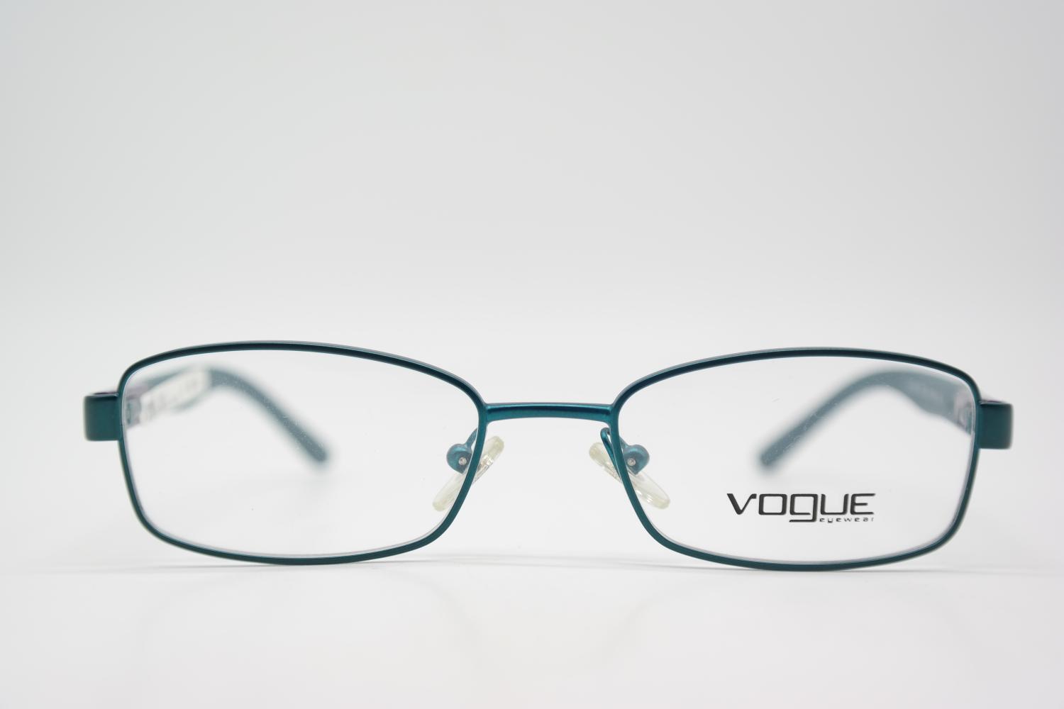 Brille VOGUE VO 3926 Blau Violett Silber Eckig Brillengestell eyeglasses Neu