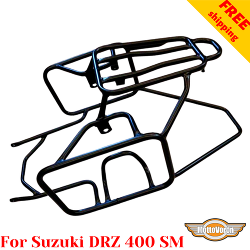 For Suzuki DRZ 400 SM Rack luggage system DRZ400S Side carrier DRZ400SM ...