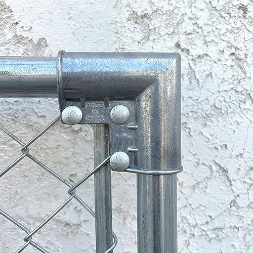 4 Packs Chain Link Fence Gate Corners Aluminum Gate Corner Suit 1 3/8 x