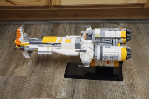 Star Wars Hammerhead Cruiser Corvette Schiff Baustein Set MOC Orange & Weiß - Bild 8 von 10