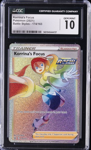 Korrina's Focus graded CGC 10 for sale on eBay
