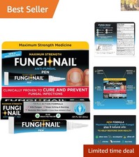 Clinically Proven Anti-Fungal Solution Pen - Cures Toe Fungus, 0.101 Fl Oz
