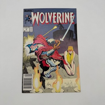Wolverine #3 Marvel Newsstand John Buscema 1989