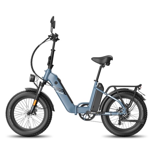 Fafrees FF20 Polar 500W 24AH Klappbares Elektrofahrrad 20'' Fat Tire Blau - Bild 2 von 9