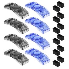8 Pcs Swim Goggle Buckle Clips Plastic Replacement Universal Strap Connector