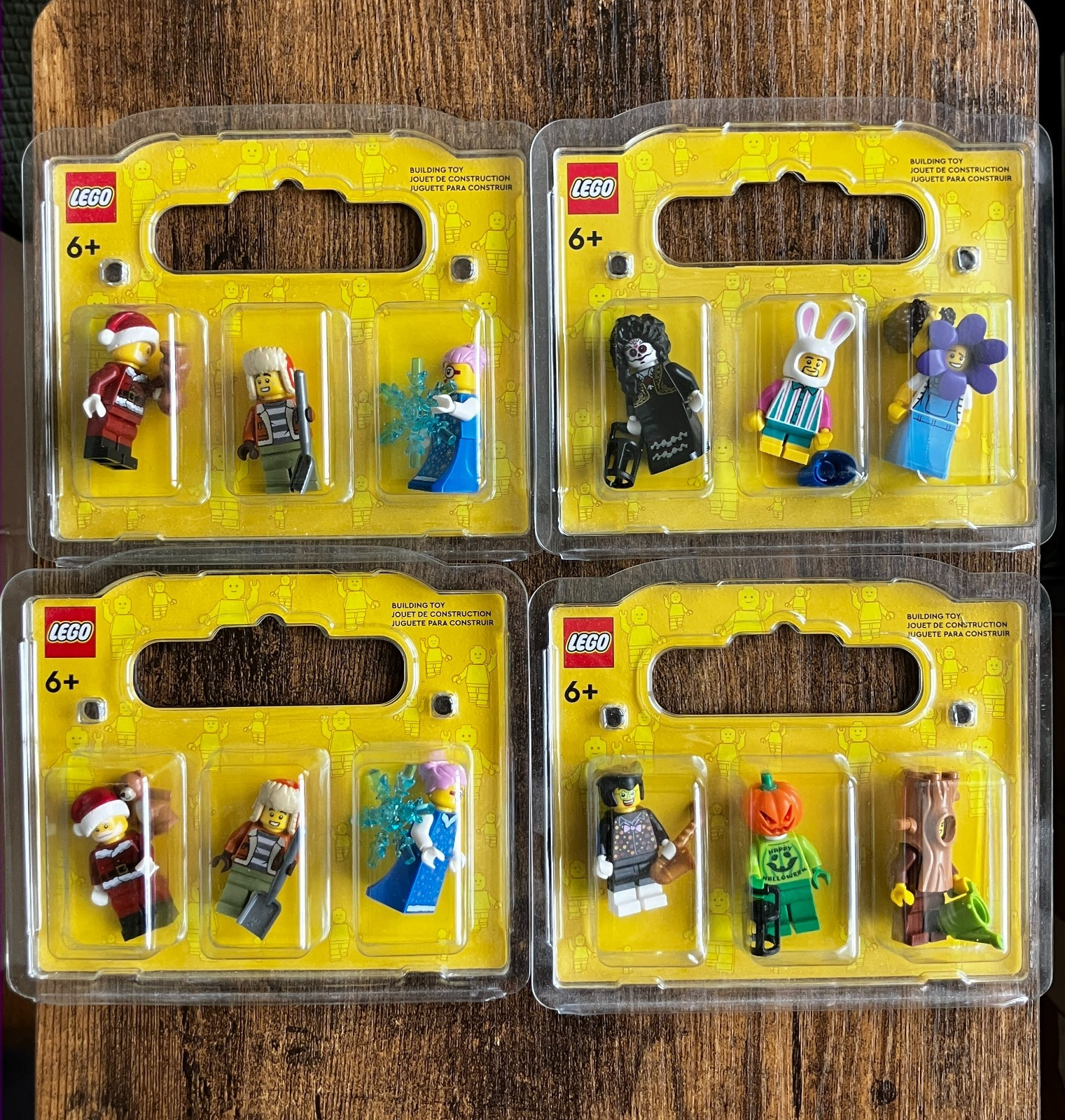 Set - 3 Lego Custom Bam Figures  - 4x New/ Sealed