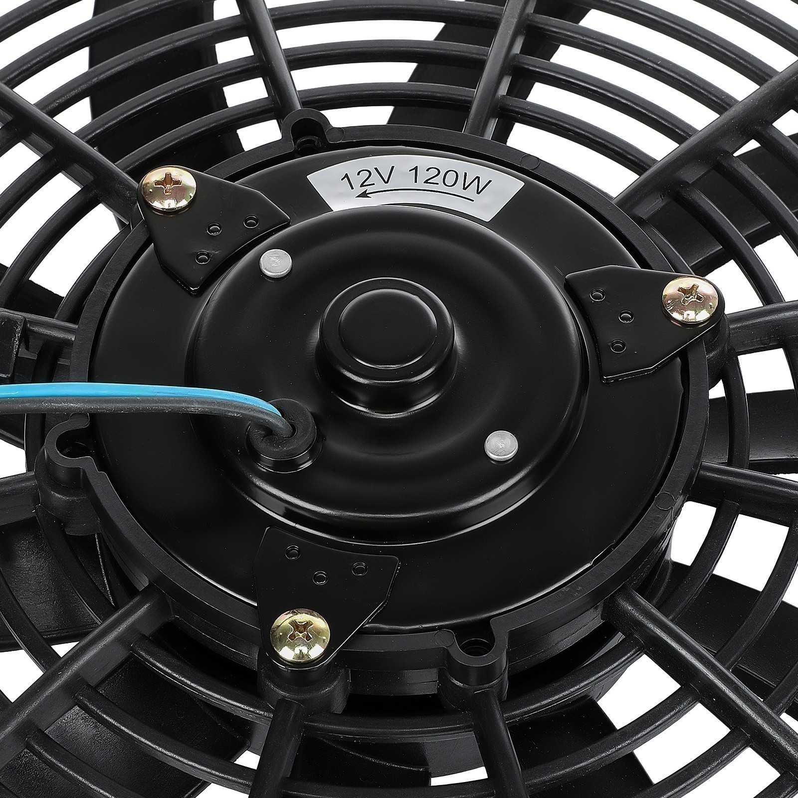 16"Electric Radiator Cooling Fan High 3000CFM Wiring Thermostat Relay Switch Kit