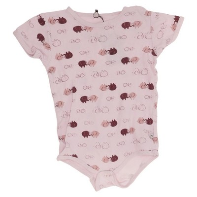 Pippi, Body, Größe: 104, Pink/Weiß, Baumwolle, Print, Unisex (Kinder) #thM
