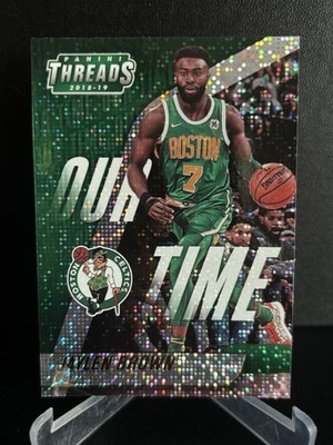 2018-19 Panini Threads Dazzle Our Time Jaylen Brown - Boston Celtics - #9
