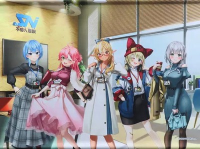 Tapestry Collection B2 Tapestry  Virtual YouTuber Hololive x Tree Village