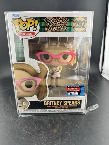 Funko Pop Rocks #292 Britney Spears Drive Me Crazy 2022 NYCC  Exclusive