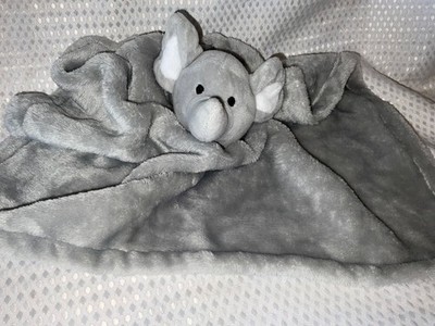 TJM Mond und Sterne grau Elefant Tröster Stofftier Decke Decke