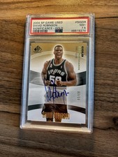 2004 SP Game Used David Robinson Sig-GOLD /5 PSA 7.5 HOF
