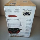 West Bend Stir Crazy Stirring Popcorn Machine Popper W 6 Qt Serv Bowl New in Box — photo 5