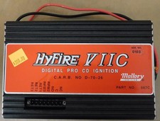 Mallory 667c Hyfire Viic Digital Pro Cd Ignition Box 3 Limiters Retards Blk