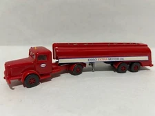 Wiking HO Scale Esso Tanker Tractor Trailer Excellent