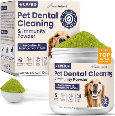 Dog Dental Cleaning Immunity Powder Dog Dental Cleaning Powder with Probiotics t