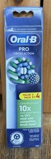 Oral B Cross Action Electric Toothbrush Replacement Brush Heads Refill, 4Count