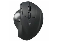 Logitech MX Ergo S Plus Advanced Wireless Trackball Mouse, USB-C Rechargeable