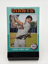 2024 Topps Heritage High Number - Jung Hoo Lee RC #545 Aqua Border