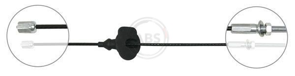 A.B.S.-OE K17431-OE Cable Pull, parking brake for FORD