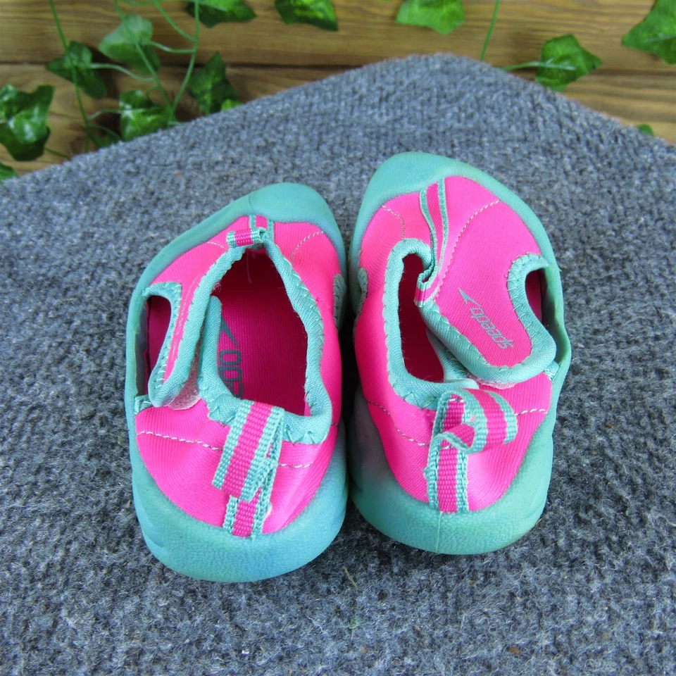 Speedo Girls Water Sox Talla T 5-6 Mediano Rosa Gancho y Lazo Sintético Foto 4 de 4