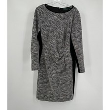 Lauren Ralph Lauren Women Minimalist Midi Dress Size 16 Capsule Office Career